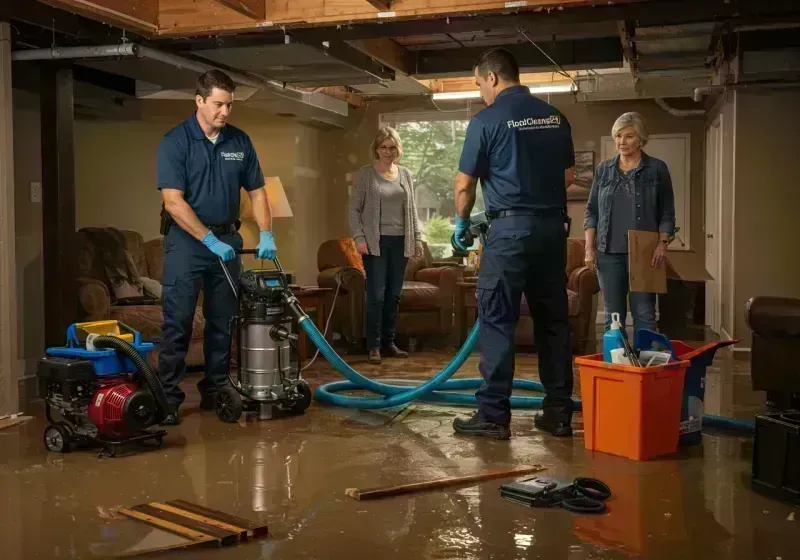 Basement Water Extraction and Removal Techniques process in New Union, TN